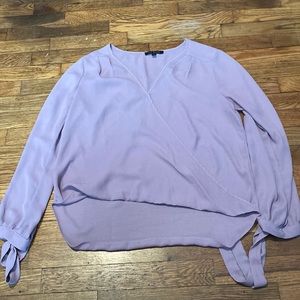 Lily Black Large lilac blouse